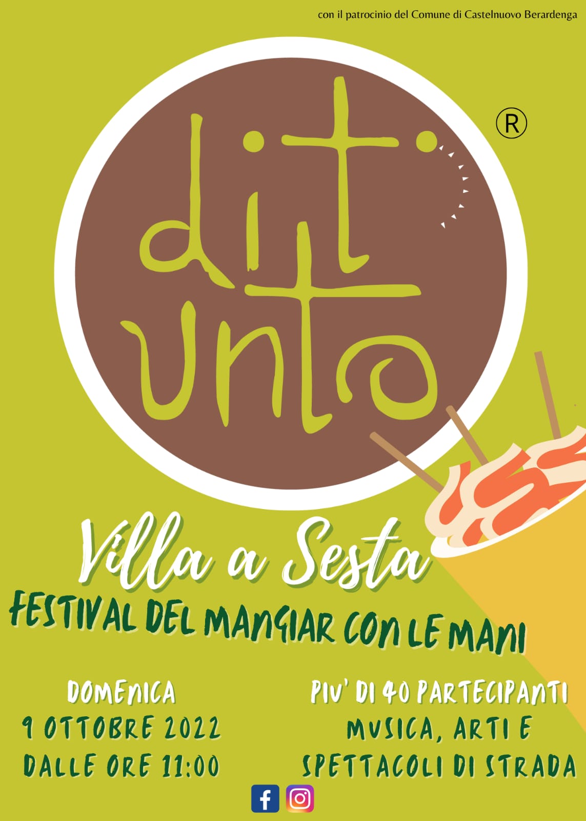 Domenica 9 ottobre appuntamento con “Dit’unto®” a Villa a Sesta