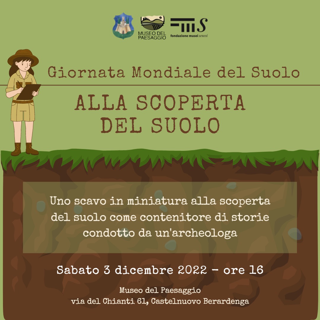 Giornata Mondiale del Suolo al Museo del Paesaggio con uno scavo archeologico per bambini