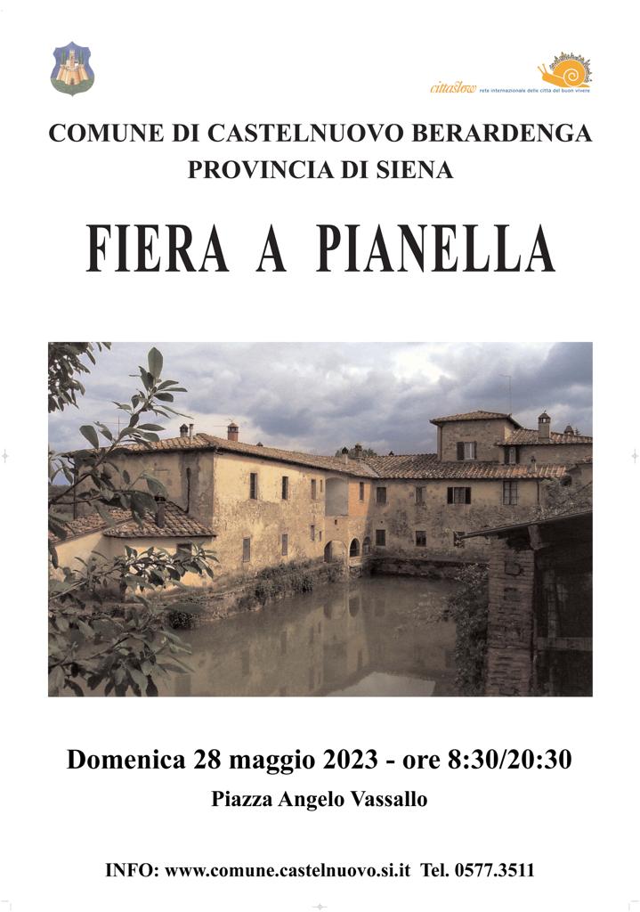 Domenica 28 maggio torna la Fiera a Pianella