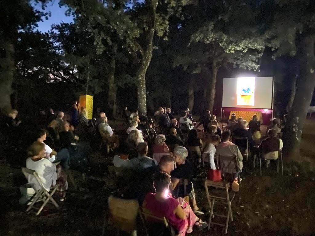 A Geggiano cinema sotto le stelle, letteratura e pittura