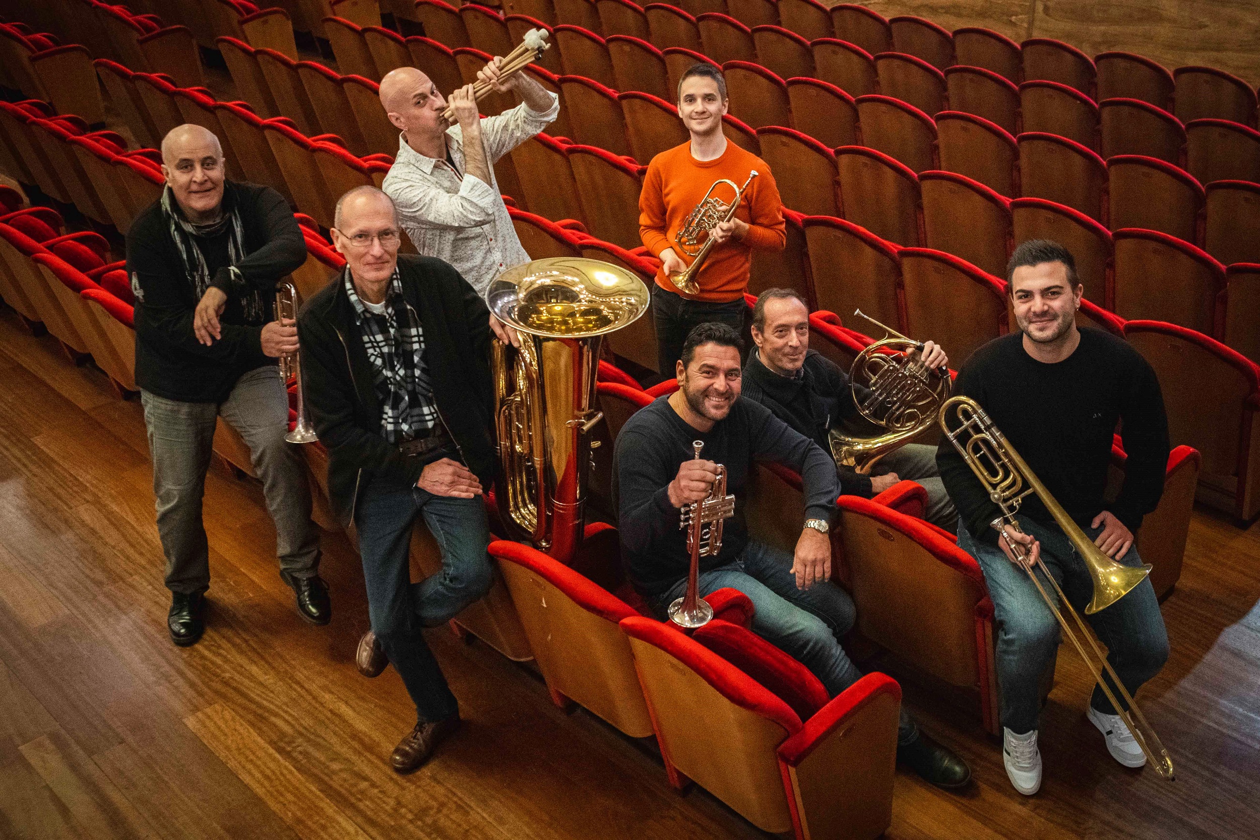 Gli Ottoni&Percussioni dell'ORT al Teatro "V.Alfieri"