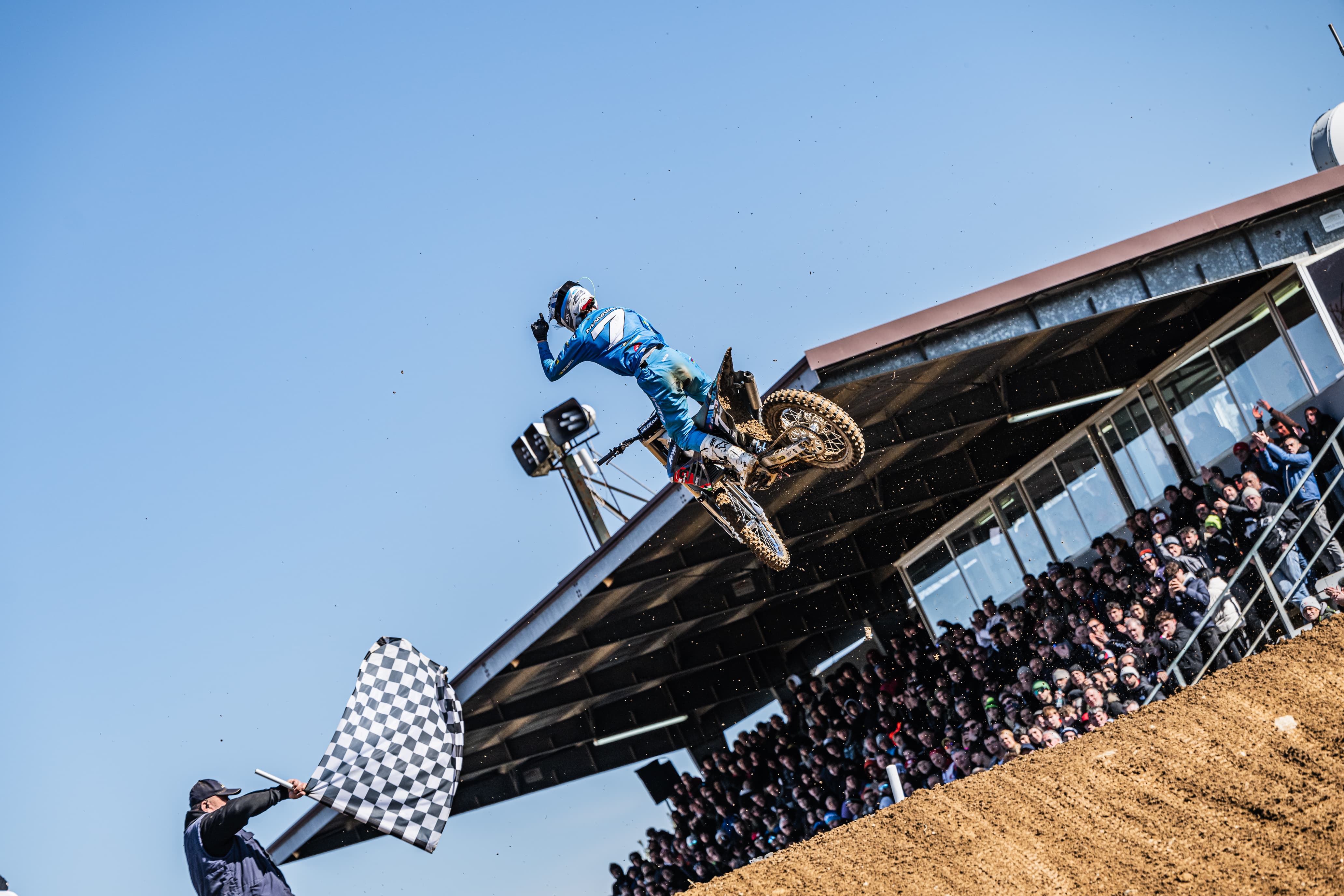 Niccolò Mannini, il giovane talento castelnovino conquista il secondo posto agli Internazionali d’Italia di Motocross