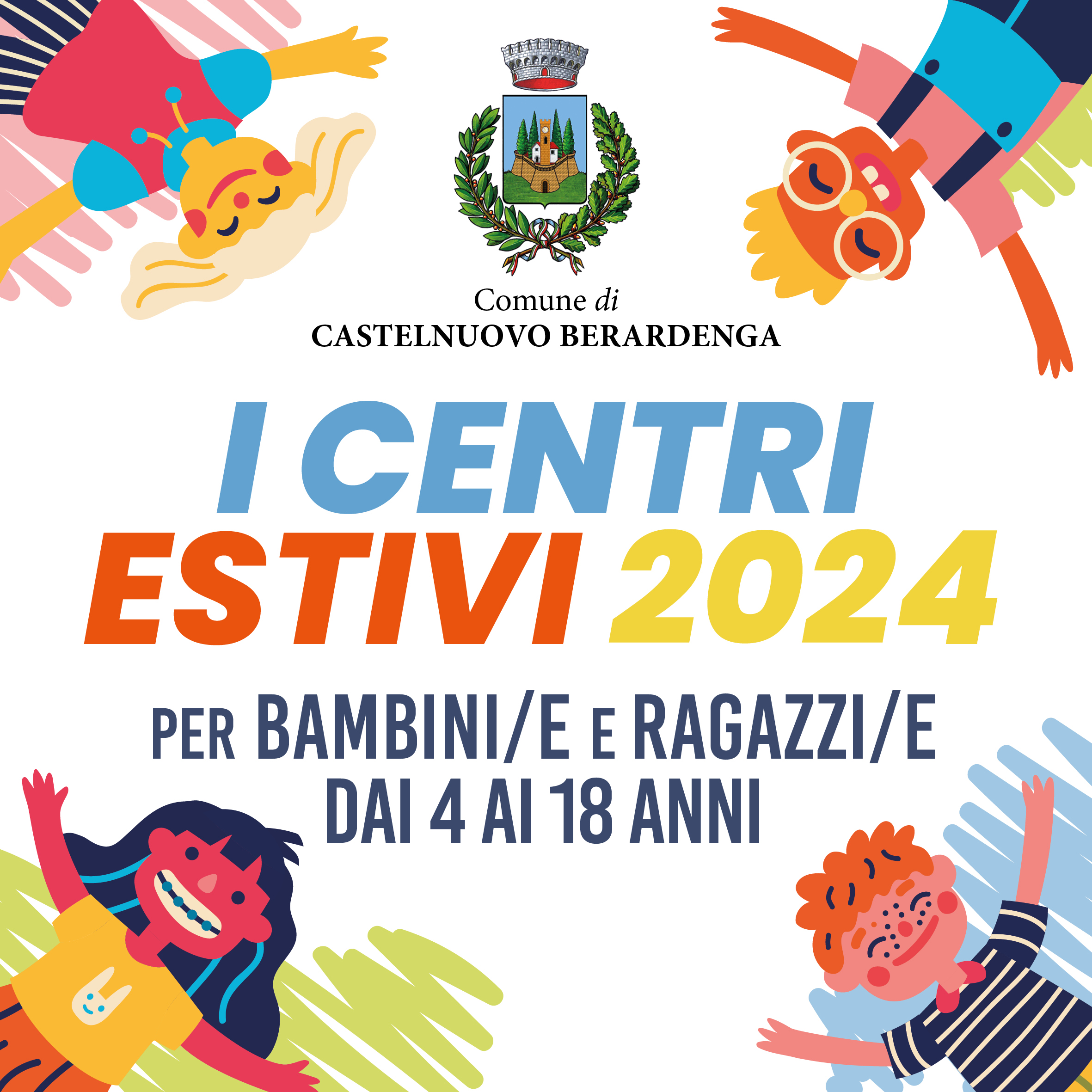 I centri estivi 2024 del Comune di Castelnuovo Berardenga