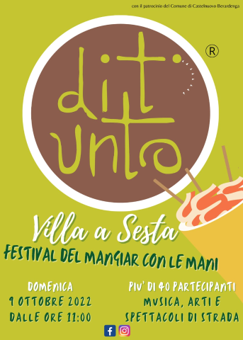 A Villa a Sesta torna “Dit’unto®”, il festival del mangiar con le mani