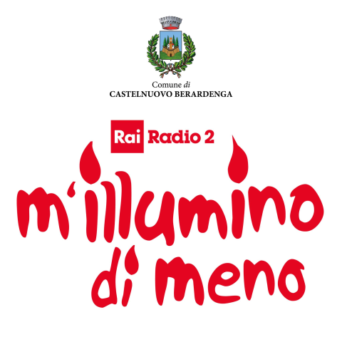Il Comune di Castelnuovo Berardenga aderisce a M'illumino di meno una campagna di Rai Radio2 con Caterpillar Radio2 